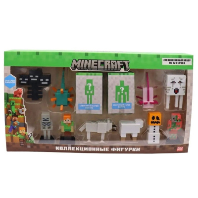 Игровой набор коллекционных топперов Minecraft MC2080B 1